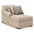 LadyMae Sectional with Chaise - Furniture Center (NY)