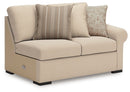 LadyMae Sectional with Chaise - Furniture Center (NY)