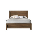 Miquell - Queen Bed - Brown, Light - 84" - Furniture Center (NY)