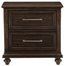 Homelegance Cardona Nightstand in Driftwood Charcoal 1689-4 image