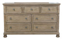 Homelegance Bethel Dresser in Gray 2259GY-5 image