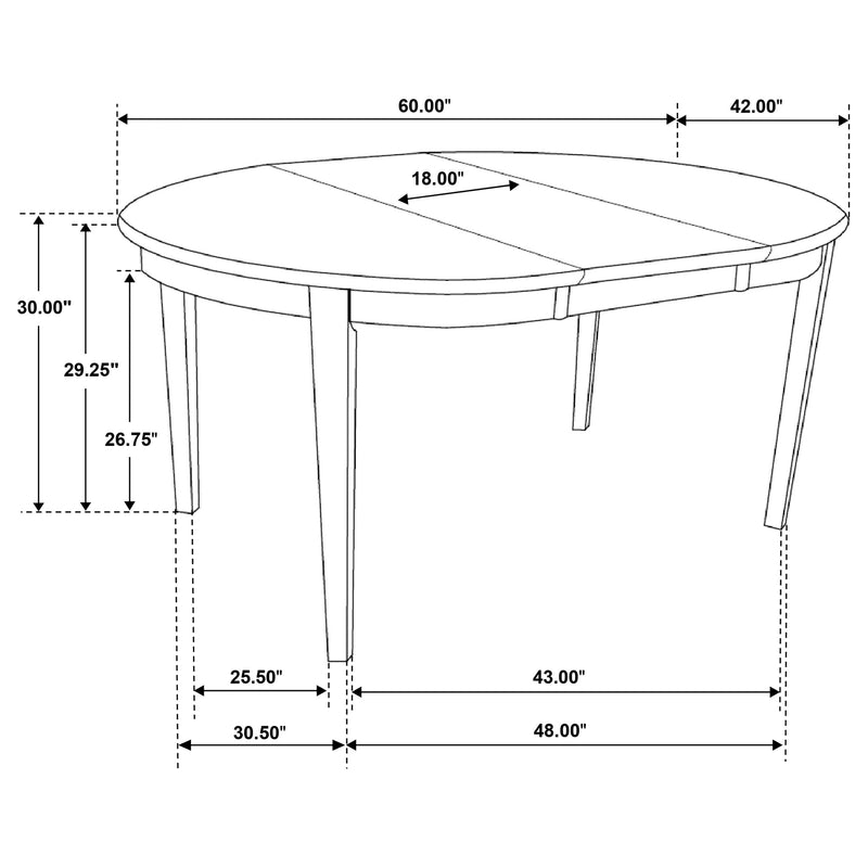 Gabriel 7 Pc Dining Set - Furniture Center (NY)