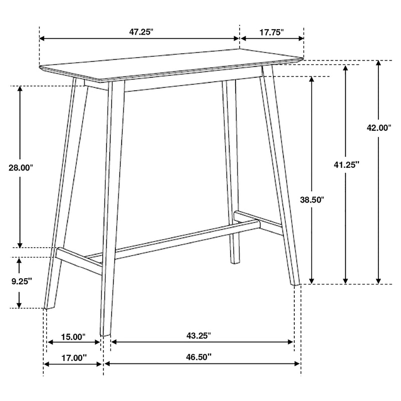 Finnick 3 Pc Bar Set - Furniture Center (NY)