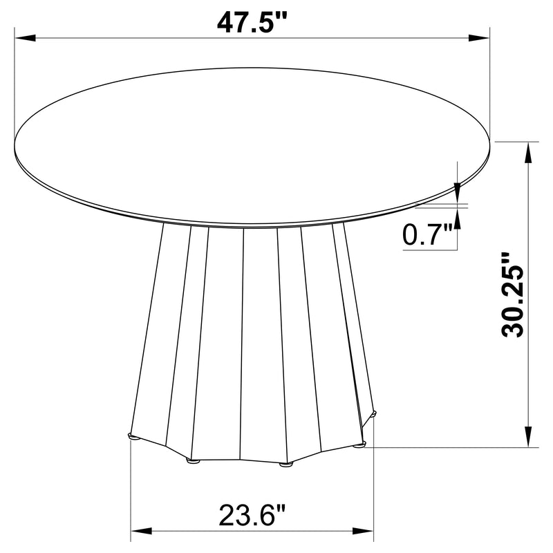Camden 5 Pc Dining Set - Furniture Center (NY)