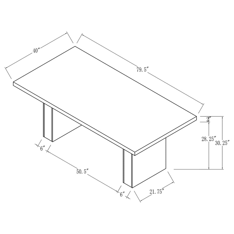 Carla Dining Table - Furniture Center (NY)