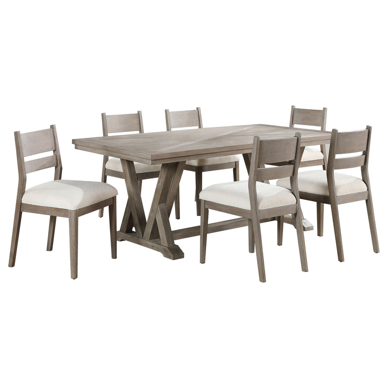 Cornelia 7 Pc Dining Set - Furniture Center (NY)