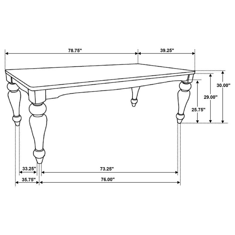 Bridget 7 Pc Dining Set - Furniture Center (NY)