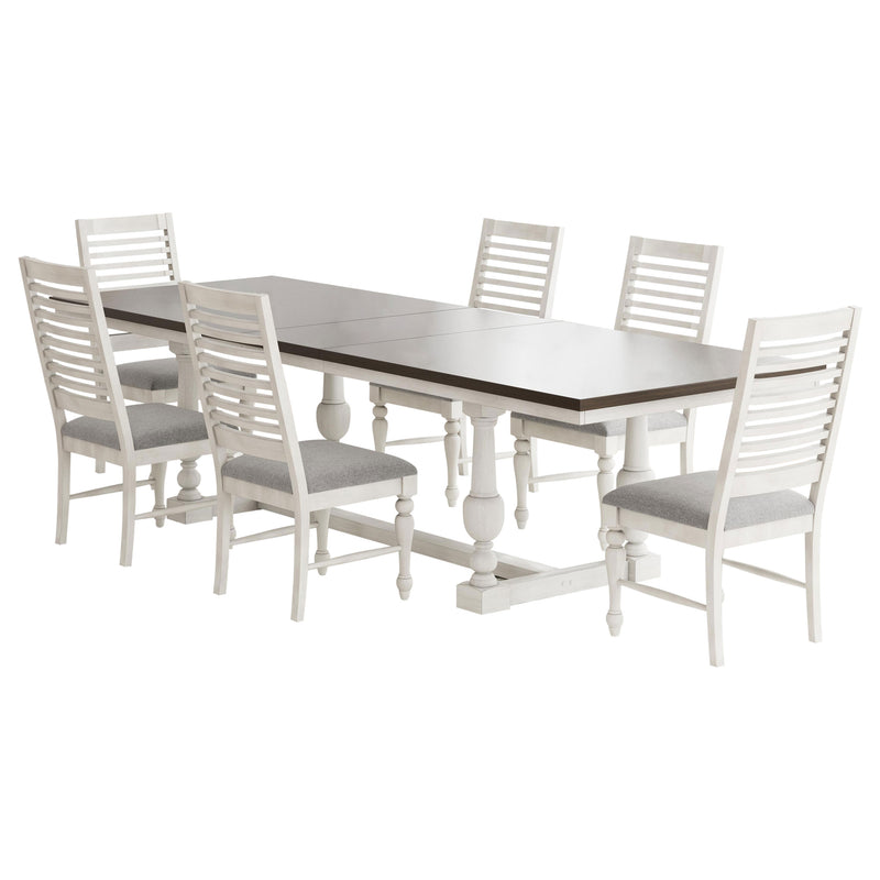 Aventine 7 Pc Dining Set - Furniture Center (NY)