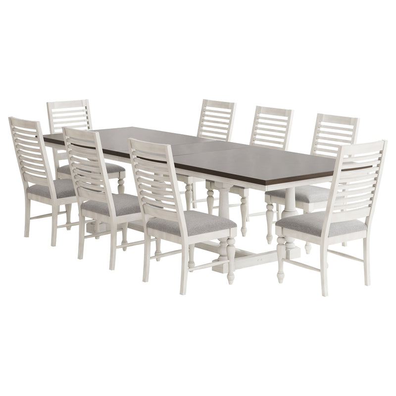Aventine 9 Pc Dining Set - Furniture Center (NY)