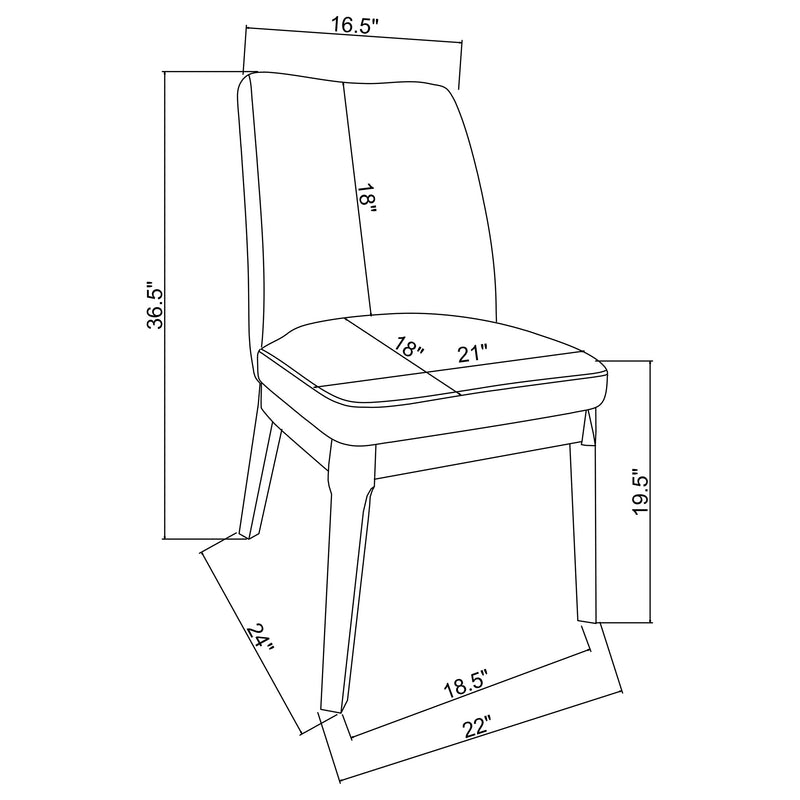 Carissa Side Chair - Furniture Center (NY)