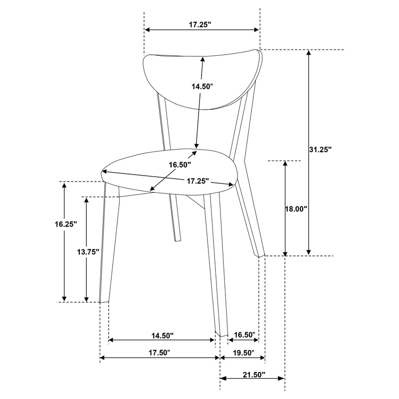 Elowen 5 Pc Dining Set - Furniture Center (NY)