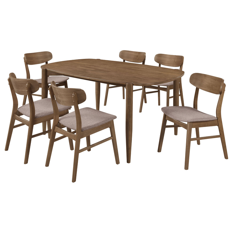 Dortch 7 Pc Dining Set - Furniture Center (NY)