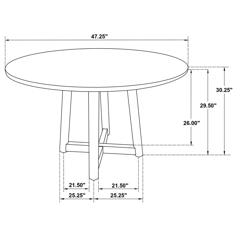 Dinah 5 Pc Dining Set - Furniture Center (NY)