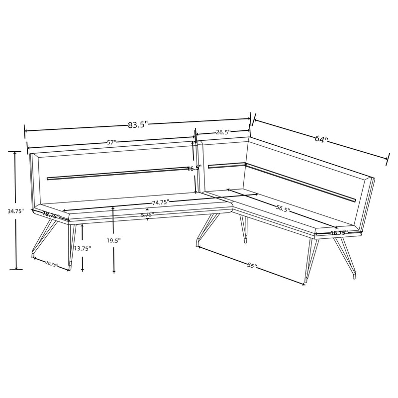 Dodson Bench - Furniture Center (NY)