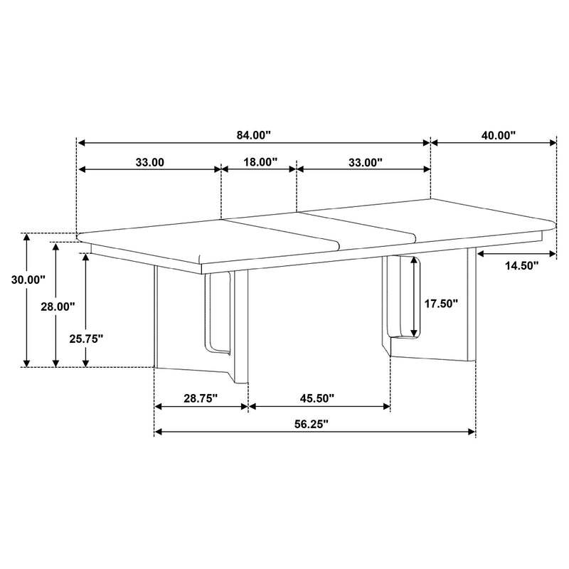 Hathaway 7 Pc Dining Set - Furniture Center (NY)