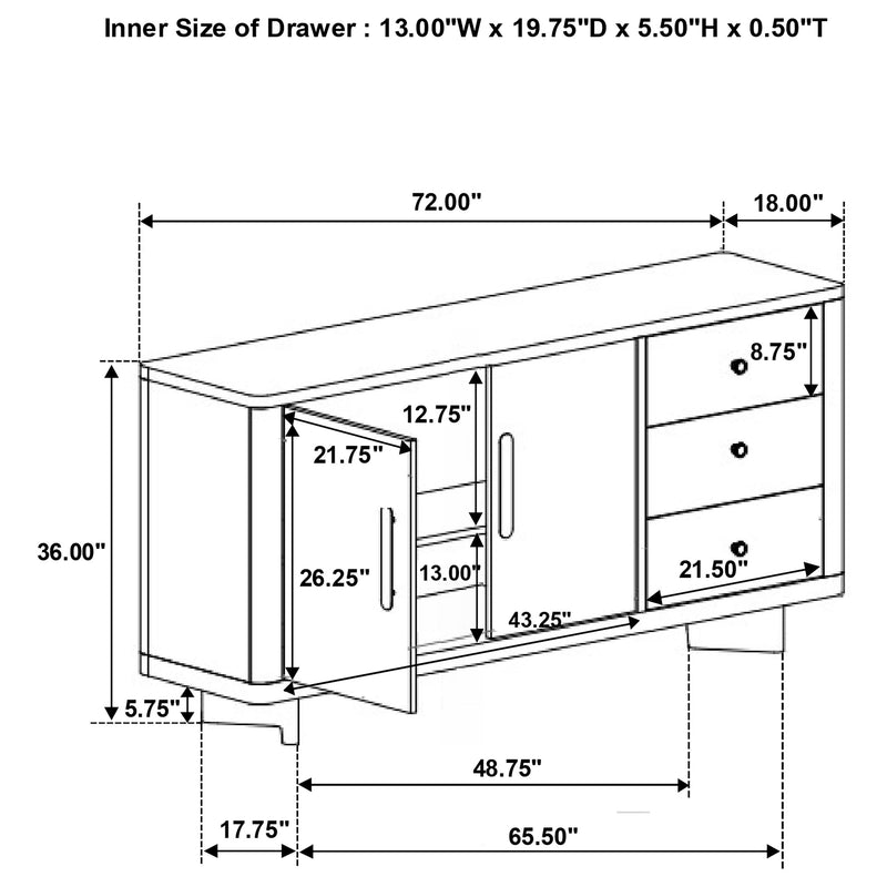 Hathaway Sideboard - Furniture Center (NY)