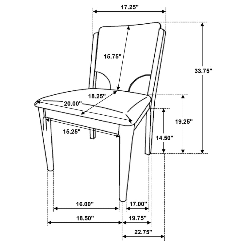 Crestmore 5 Pc Dining Set - Furniture Center (NY)