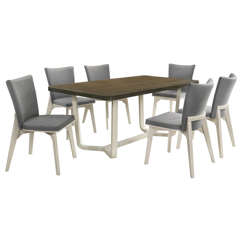 Biloxi 7 Pc Dining Set - Furniture Center (NY)