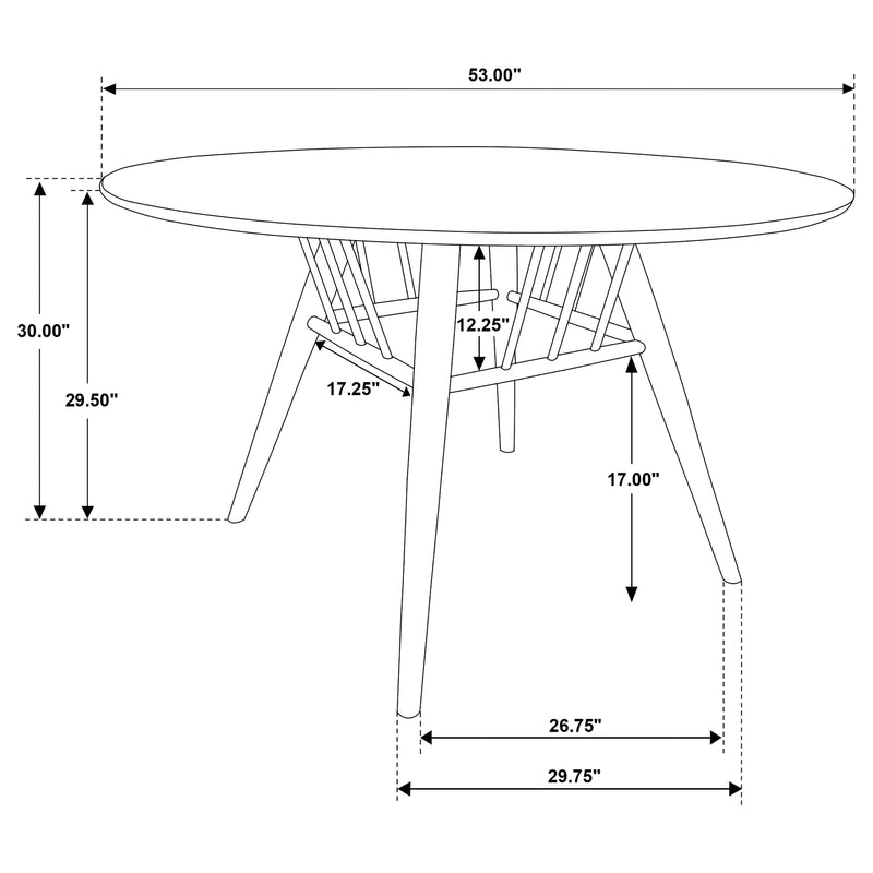 Everton 5 Pc Dining Set - Furniture Center (NY)