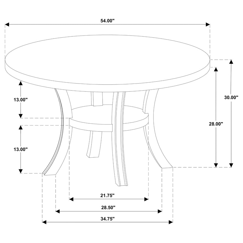 Judd 7 Pc Dining Set - Furniture Center (NY)