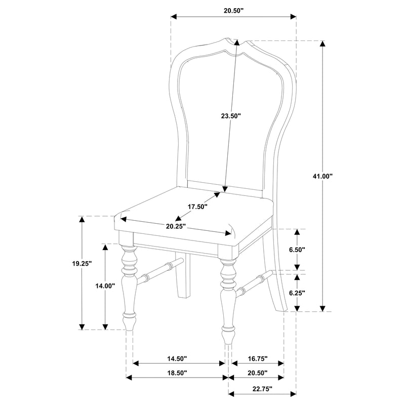 Landon 7 Pc Dining Set - Furniture Center (NY)