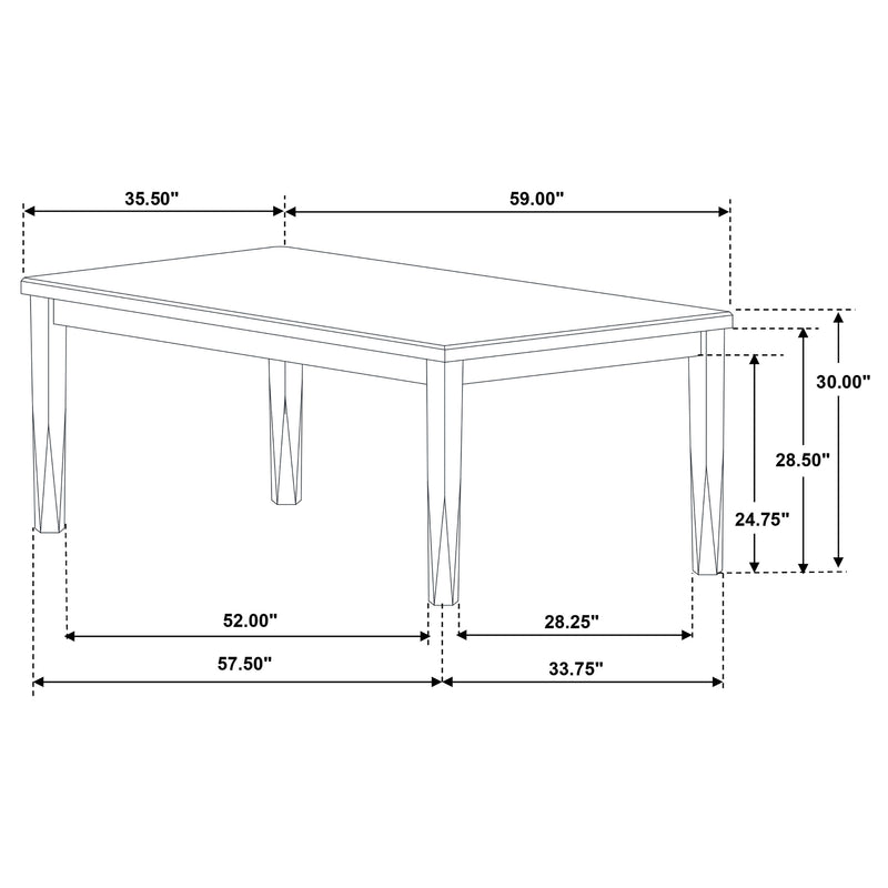 Appleton 7 Pc Dining Set - Furniture Center (NY)