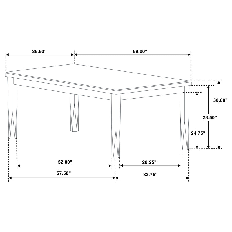 Appleton 7 Pc Dining Set - Furniture Center (NY)