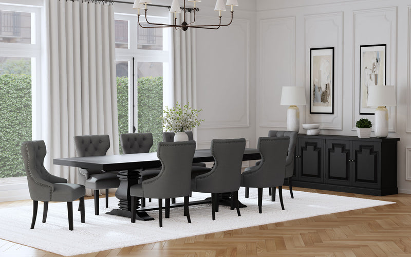 Florence 9 Pc Dining Set - Furniture Center (NY)