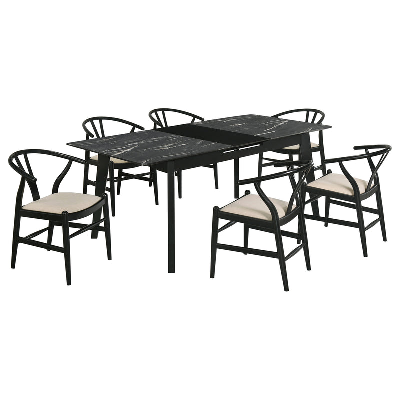 Crestmont 7 Pc Dining Set - Furniture Center (NY)