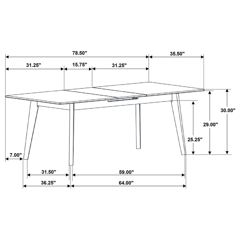 Crestmont 7 Pc Dining Set - Furniture Center (NY)