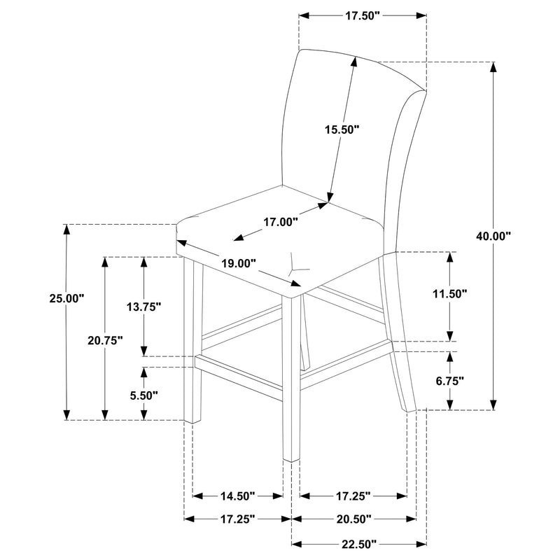 Alba Counter Stool - Furniture Center (NY)