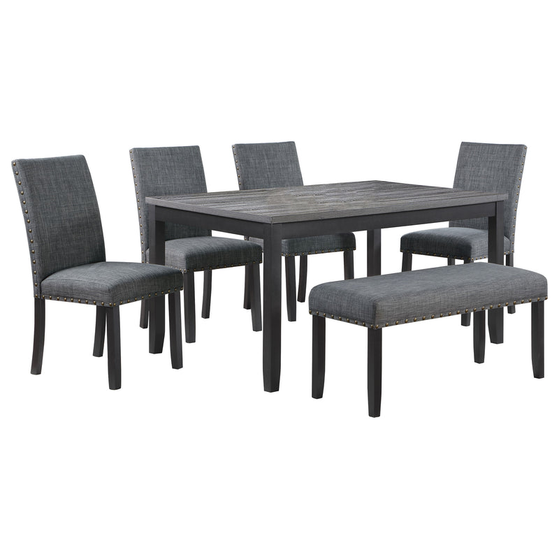 Barlow 6 Pc Dining Set - Furniture Center (NY)