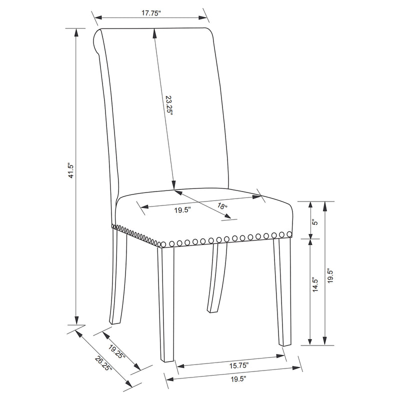 Florence 7 Pc Dining Set - Furniture Center (NY)
