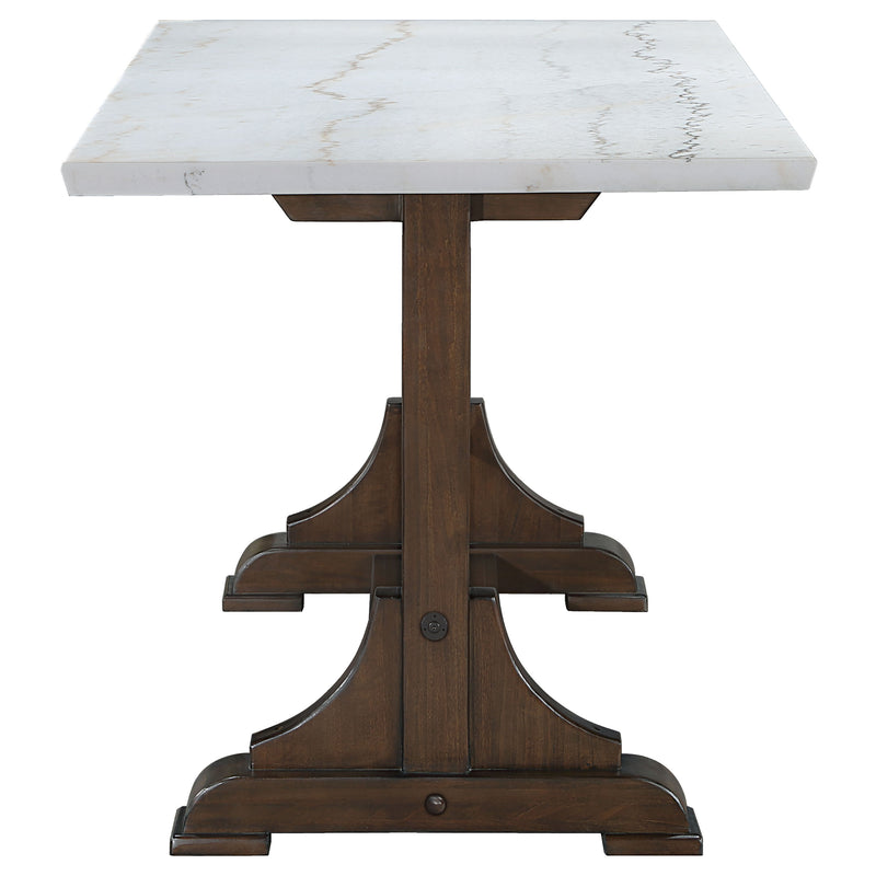 Aldrich 5 Pc Counter Height Dining Set - Furniture Center (NY)
