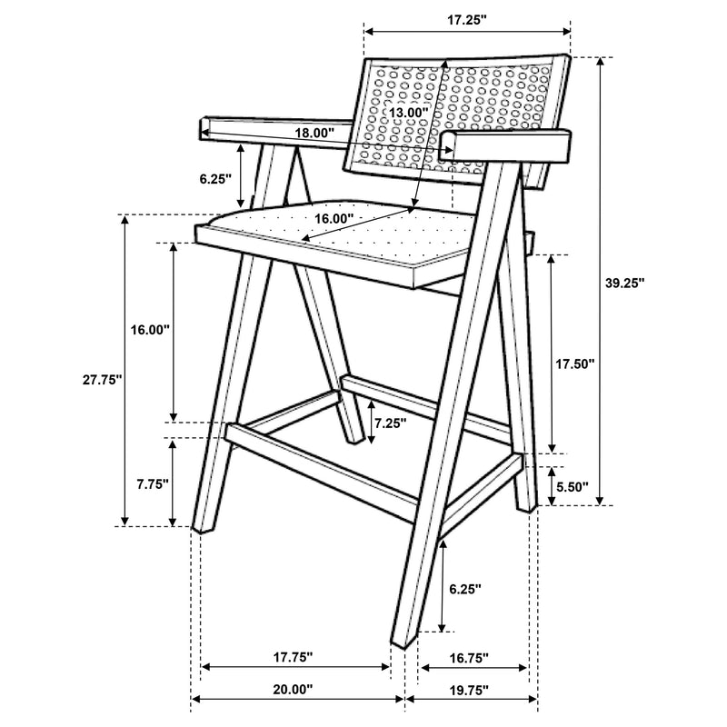 Kane Bar Stool - Furniture Center (NY)