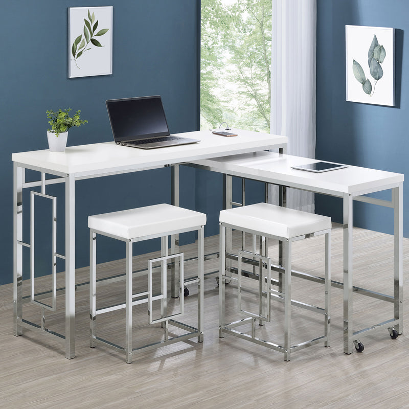 Jackson 4 Pc Counter Height Dining Set - Furniture Center (NY)