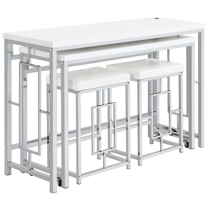 Jackson 4 Pc Counter Height Dining Set - Furniture Center (NY)
