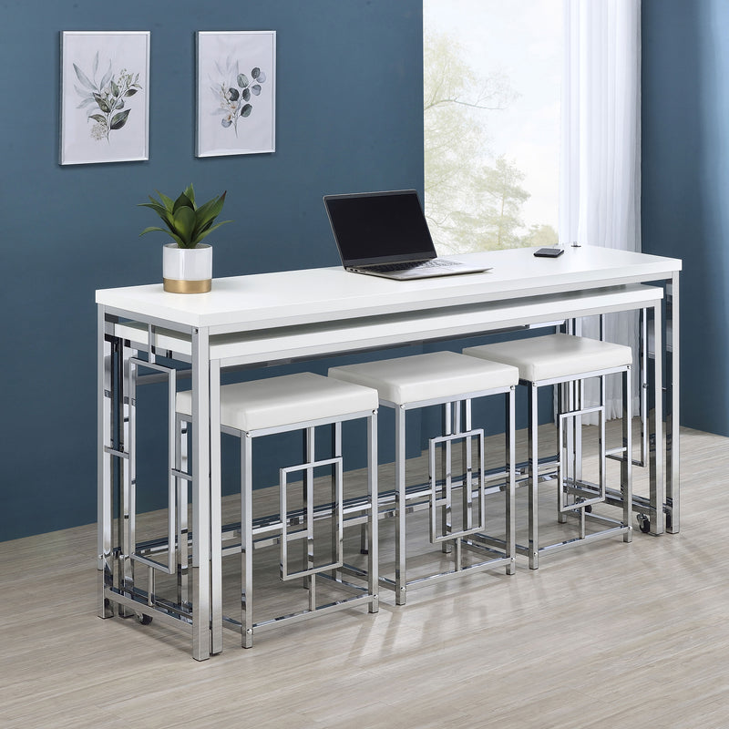 Jackson 5 Pc Counter Height Dining Set - Furniture Center (NY)