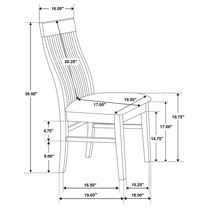 Briarwood 7 Pc Dining Set - Furniture Center (NY)
