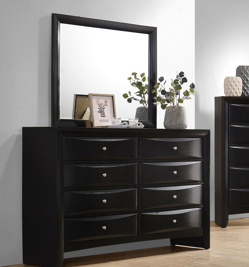 Briana Dresser With Mirror - Furniture Center (NY)