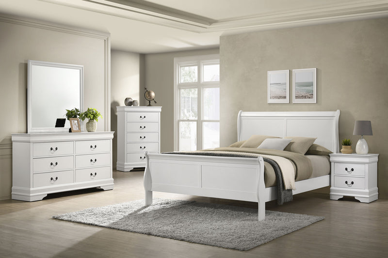 Louis Philippe 5 Pc Bedroom Set - Furniture Center (NY)