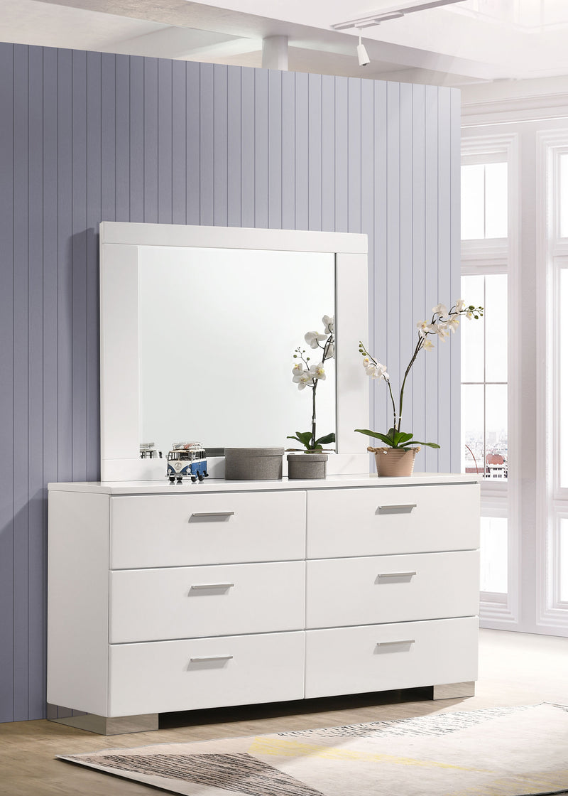 Felicity Dresser With Mirror - Furniture Center (NY)