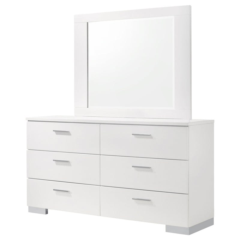 Felicity Dresser With Mirror - Furniture Center (NY)