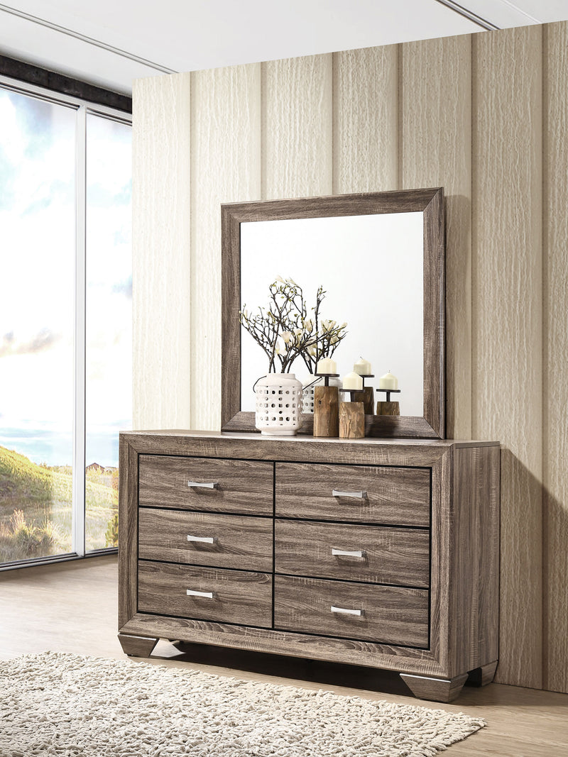 Kauffman Dresser With Mirror - Furniture Center (NY)