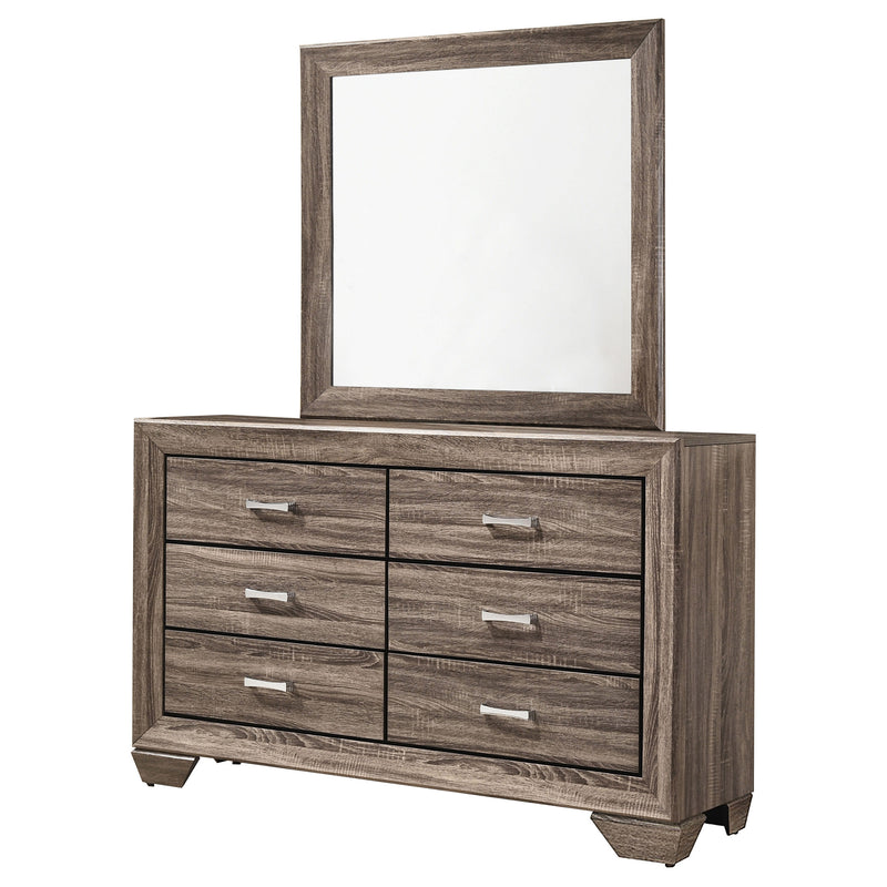 Kauffman Dresser With Mirror - Furniture Center (NY)