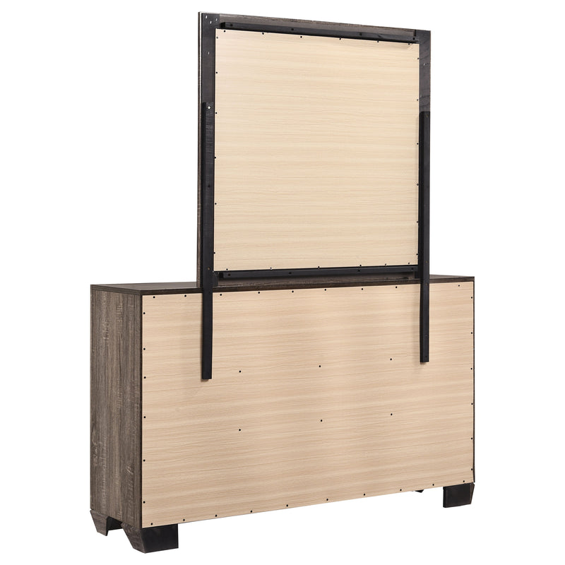 Kauffman Dresser With Mirror - Furniture Center (NY)