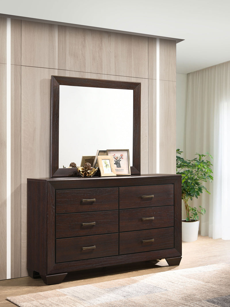 Kauffman Dresser With Mirror - Furniture Center (NY)