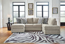 Calnita Sectional with Chaise - Furniture Center (NY)