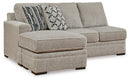 Calnita Sectional with Chaise - Furniture Center (NY)