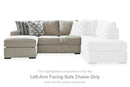 Calnita Sectional with Chaise - Furniture Center (NY)